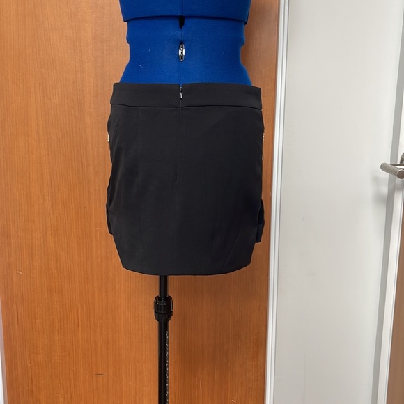 Ksubi Black Low Slung Killer Cool Black Mini Skirt - Picture 4 of 7